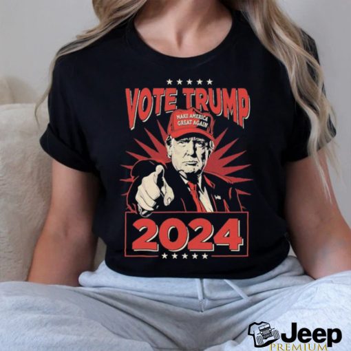 Official Vote Trump Make America Great Again 2024 Shirt