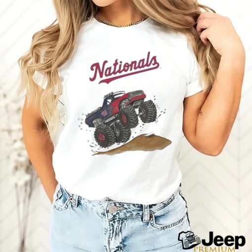 Official Washington Nationals Monster Truck MLB Shirt