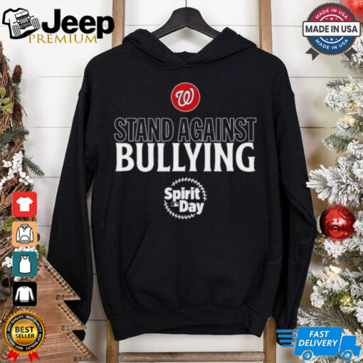 Official Washington Nationals Stand Against Bullying Spirit Day 2024 shirt