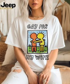 Official Waveygoods gay for my wife shirt