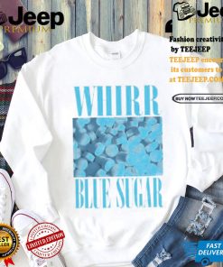 Official Whirr blue sugar T shirt