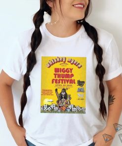 Official Whiskey Myers Presents x Wiggy Thump Festival Palestine TX April 20, 2024 Poster Shirt