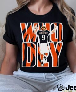 Official Who Dey Burrow Essential T shirt