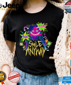 Official Willow Nightingale – Smile Anyways Pow Blam AEW t shirt