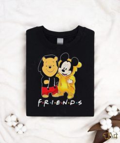 Official Winnie The Pooh Best Friends And Mickey Mouse Disney Fan T Shirt