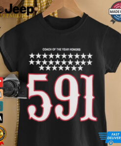 Official Winningest Coach Of The Year Honors 591 2024 T Shirt