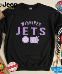 Official Winnipeg Jets Richmond Resilient Hockey Fights Cancer Shirt