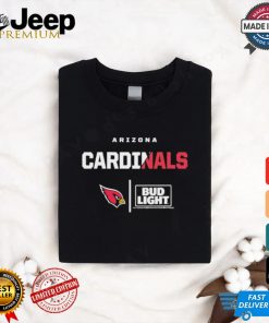 Official Wiseabe Bud Light Official Beer Sponsor Of the Arizona Cardinals Football Team And NFL Shirt