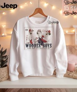 Official Wooder boys the finest wooder delivery service on the east coast T shirt