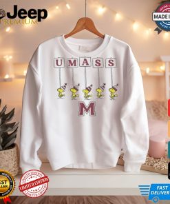 Official Woodstock Peanuts x UMass Gameday t shirt