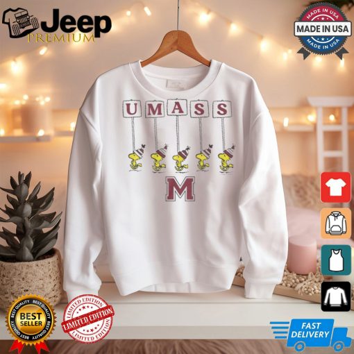 Official Woodstock Peanuts x UMass Gameday t shirt