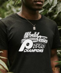 Official World Series Champions Philadelphia Phillies 1980 Shirt