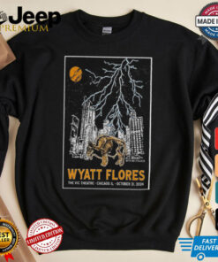 Official Wyatt Flores The Vic Theatre October 31 2024 Chicago, IL Tour Poster Shirt