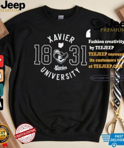 Official Xavier university collegiate circle T shirt