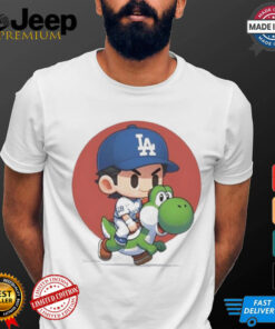 Official Yoshinobu Yamamoto Doyers Dave Yoshi Shirt