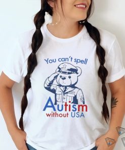 Official You Can’t Spell Autism Without USA T shirt