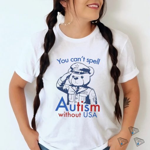 Official You Can’t Spell Autism Without USA T shirt