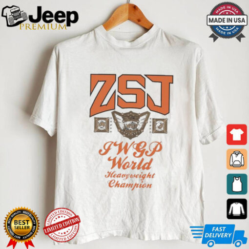 Official Zack Sabre Jr 11th Champion ZST TWGP World T shirt