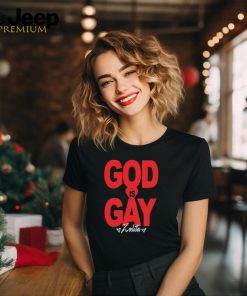 Official Zolita God Is Gay shirt