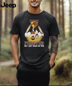 Official aFL Hawthorn Football Club Forever Not Just When We Win T Shirt