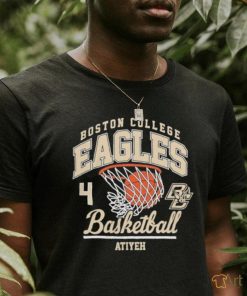 Official boston College Eagles NCAA Men’s Basketball #4 Abe Atiyeh Shirt