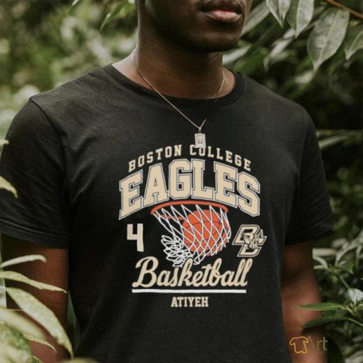 Official boston College Eagles NCAA Men’s Basketball #4 Abe Atiyeh Shirt