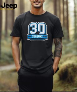 Official carolina Panthers 30Th Anniversary Logo Shirt