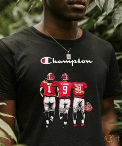 Official champion Jahmyr Gibbs Bryce Young And Will Anderson Jr Alabama Crimson Tide Signature Shirt