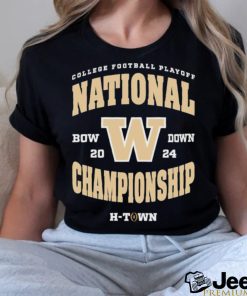 Official college Football Playoff National Championship Washington Huskies NCAA 2024 T Shirt