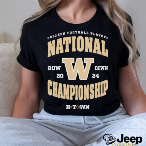 Official college Football Playoff National Championship Washington Huskies NCAA 2024 T Shirt