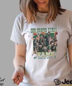 Official colorado State NCAA Men’s Basketball 2023 – 2024 Post Season T Shirt