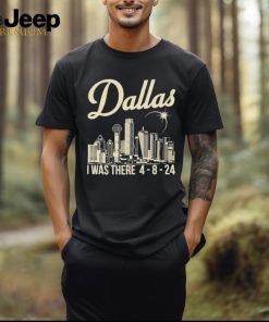 Official dallas Texas North American 2024 Solar Eclipse I Was There T Shirt