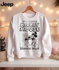 Official disney Mickey Mouse Steamboat Willie Shirt