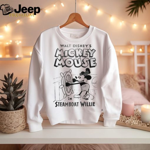 Official disney Mickey Mouse Steamboat Willie Shirt