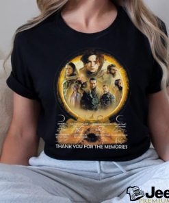 Official dune Thank You For The Memories Shirt