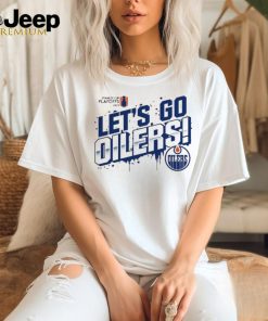 Official edmonton Oilers 2024 Stanley Cup Playoffs Slogan T Shirt