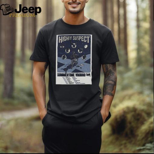 Official highly Suspect Announce New Album and Summer 2024 US Tour Poster Shirt