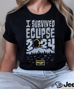 Official i Survived Eclipse Earthquake 2024 Shirt