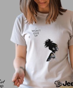 Official i Won’t Give Up Art Inspired TShirt