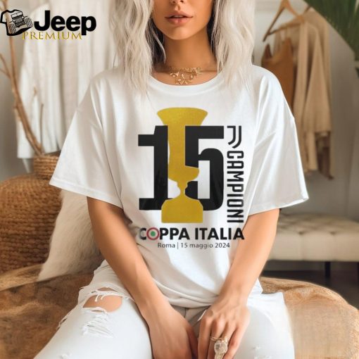 Official juventus Campioni Coppa Italia 15 Maggio 2024 Shirt