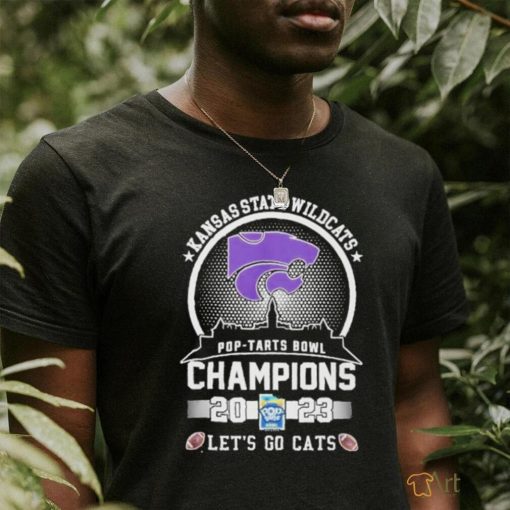 Official k State Football Pop Tarts Bowl Champions 2023 Let’s Go Cats Shirt