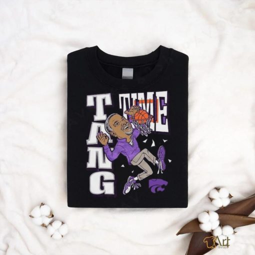 Official kansas State Basketball Coach Jerome Tang Time Shirt