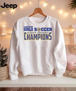 Official lakeside Girls Soccer 5A South Conference Champions Shirt