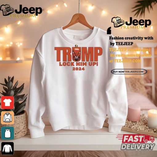 Official lock Him Up Anti Trump 2024 T Shirt