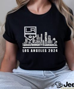 Official los Angeles Kings Skyline Players Name Los Angeles 2024 Shirt