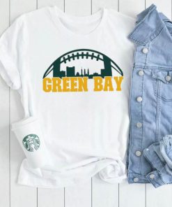 Official love City Green Bay Football Skyline T Shirt