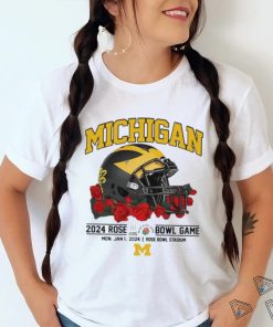 Official michigan 2024 Rose Bwl Game Shirt