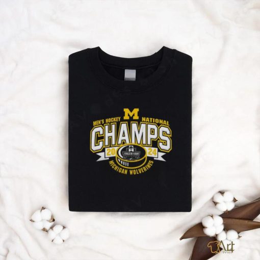 Official michigan Wolverines Men’s Hockey 2024 National Champions Shirt