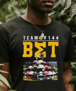 Official michigan Wolverines Team #144 BET Beat All Teams Shirt