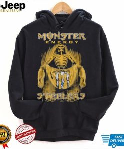 Official monster Energy Pittsburgh Steelers T Shirt